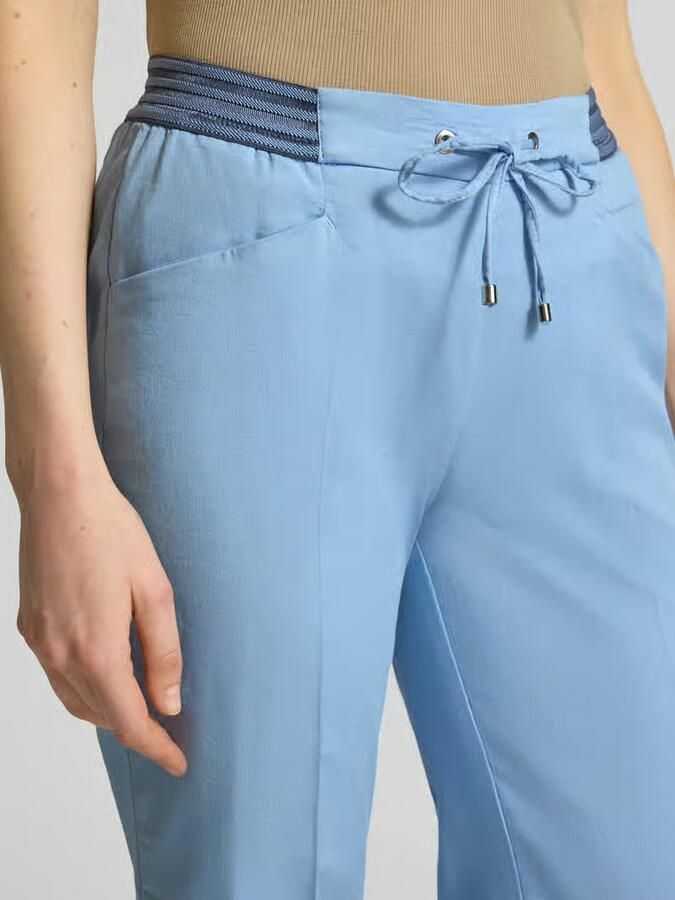 TONI wide fit stoffen broek in 7 8-lengte model 'Sue'