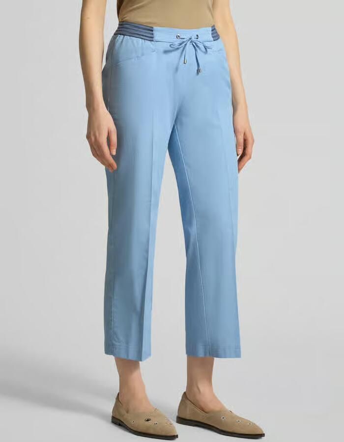 TONI wide fit stoffen broek in 7 8-lengte model 'Sue' - Foto 2