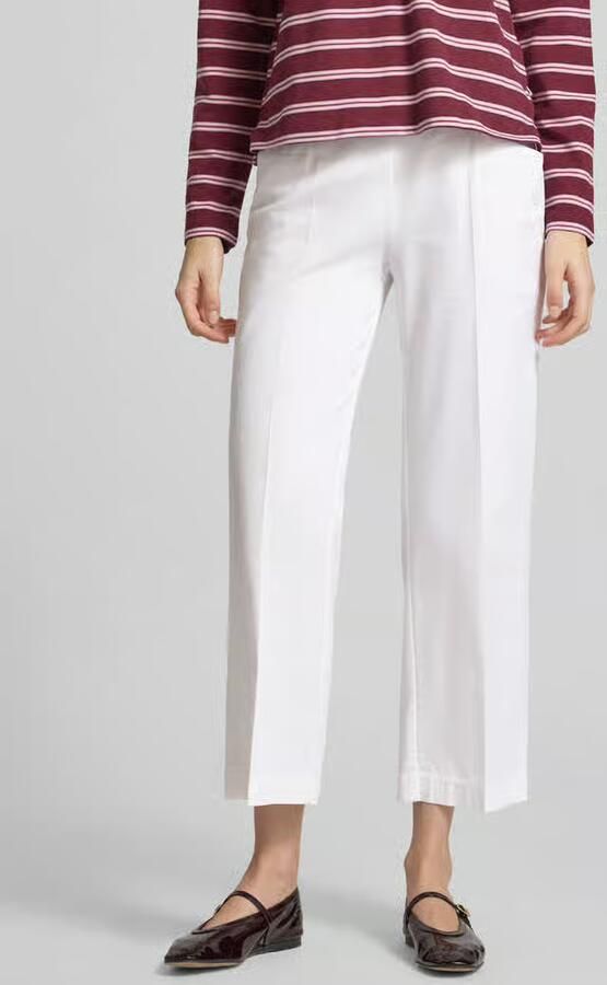 TONI wide fit stoffen broek in 7 8-lengte model 'Sue' - Foto 2