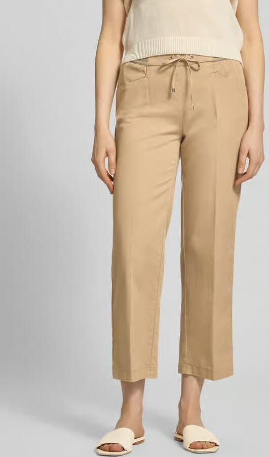 TONI wide fit stoffen broek in 7 8-lengte model 'Sue' - Foto 3