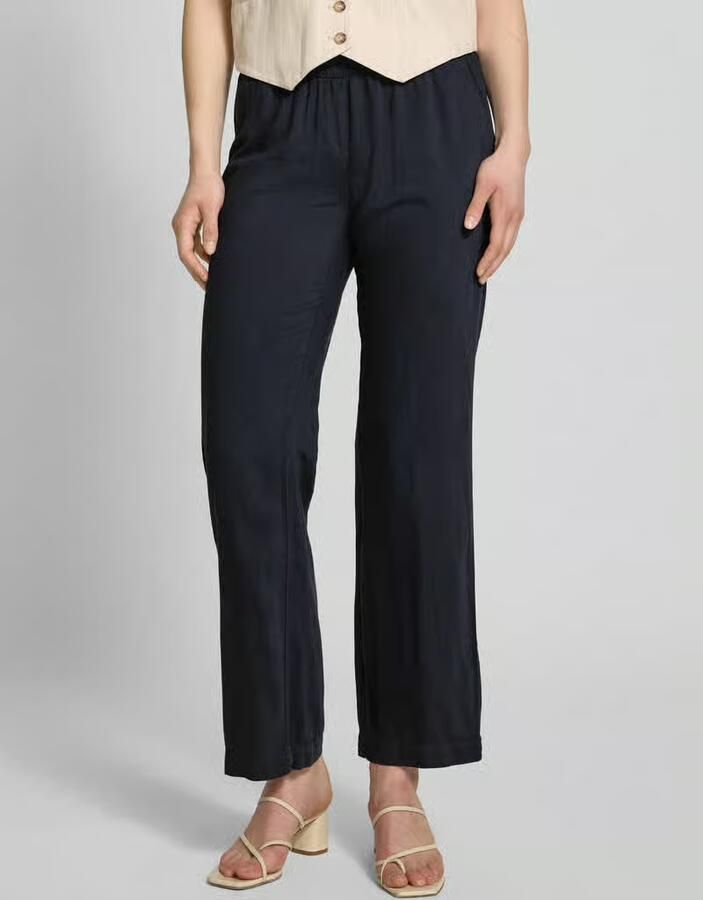 TONI Wide leg jeans met elastische band model 'Pia' - Foto 2