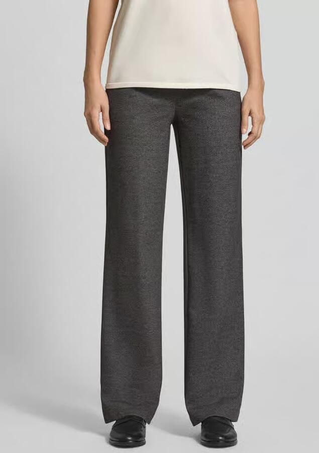 TONI Wijd vallende broek met viscose model 'Jenny' - Foto 2