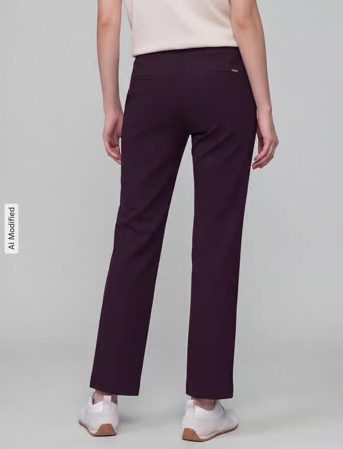 TONI Wijdte broek van viscosemix model 'Jenny' - Foto 2