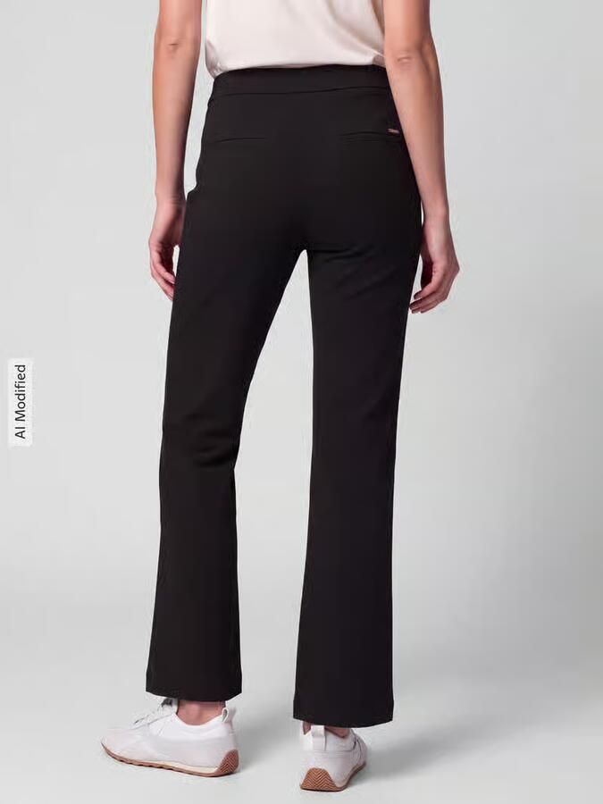 TONI Wijdte broek van viscosemix model 'Jenny' - Foto 2