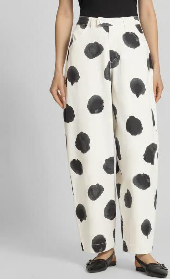 Topshop barrel fit jeans in all-over look model 'YARA' - Foto 6