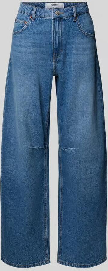 Topshop barrel fit jeans met steekzakken model 'ALMA' - Foto 2