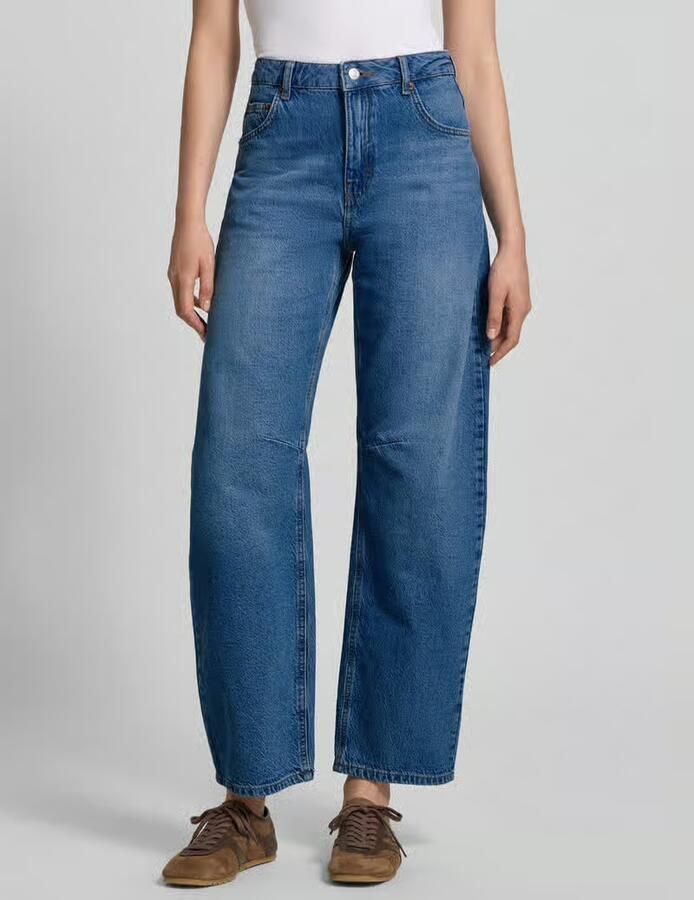 Topshop barrel fit jeans met steekzakken model 'ALMA' - Foto 2