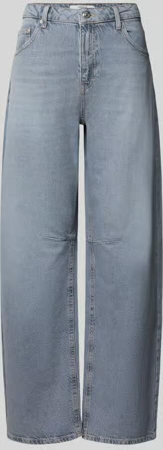 Topshop Barrel jeans met light-wash-look