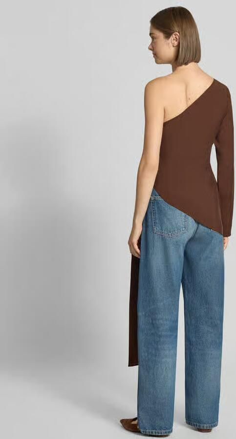 Topshop Blouse in one-shoulder design van modal-mix - Foto 5