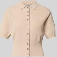 Topshop Cardigan met 1 2-mouwen en polokraag model 'KYLIE' - Foto 4