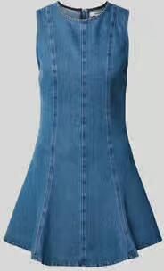 Topshop Denimjurk met ronde hals model 'LENA'