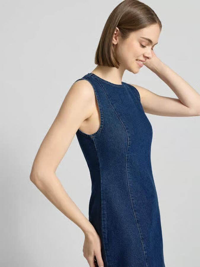 Topshop Denimjurk met ronde hals model 'LIV'
