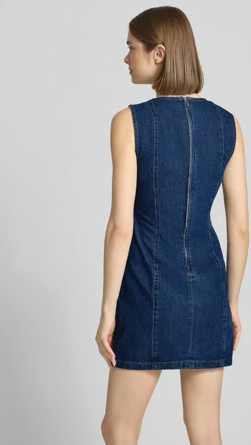 Topshop Denimjurk met ronde hals model 'LIV'