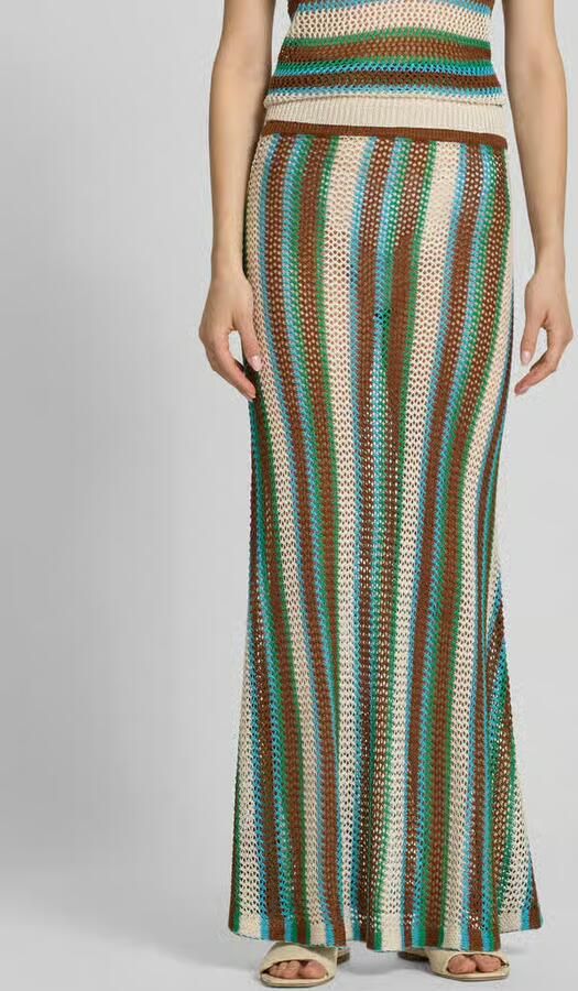 Topshop Gebreide rok met elastische band model 'INGVILD' - Foto 2