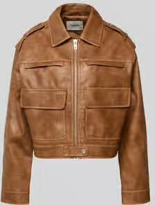 Topshop Jack in leerlook met klepzakken model 'MADISON' - Foto 3