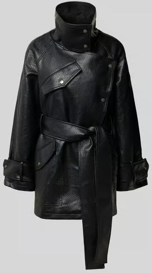Topshop Jack in leerlook model 'SILLE'