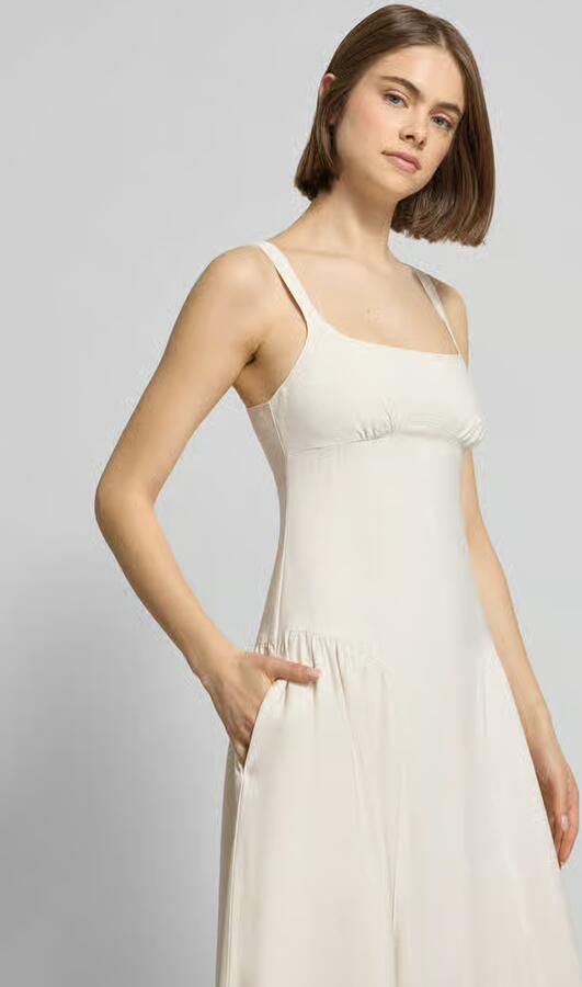 Topshop maxi-jurk met ronde hals model 'VIOLA'