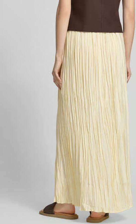 Topshop Maxirok van viscosemix met structuurpatroon model 'THEA' - Foto 2