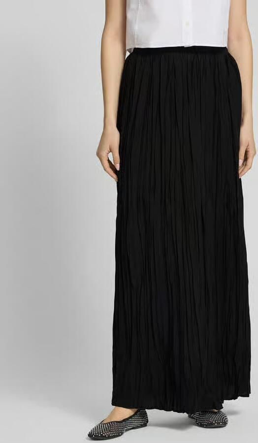 Topshop Maxirok van viscosemix met structuurpatroon model 'THEA' - Foto 3