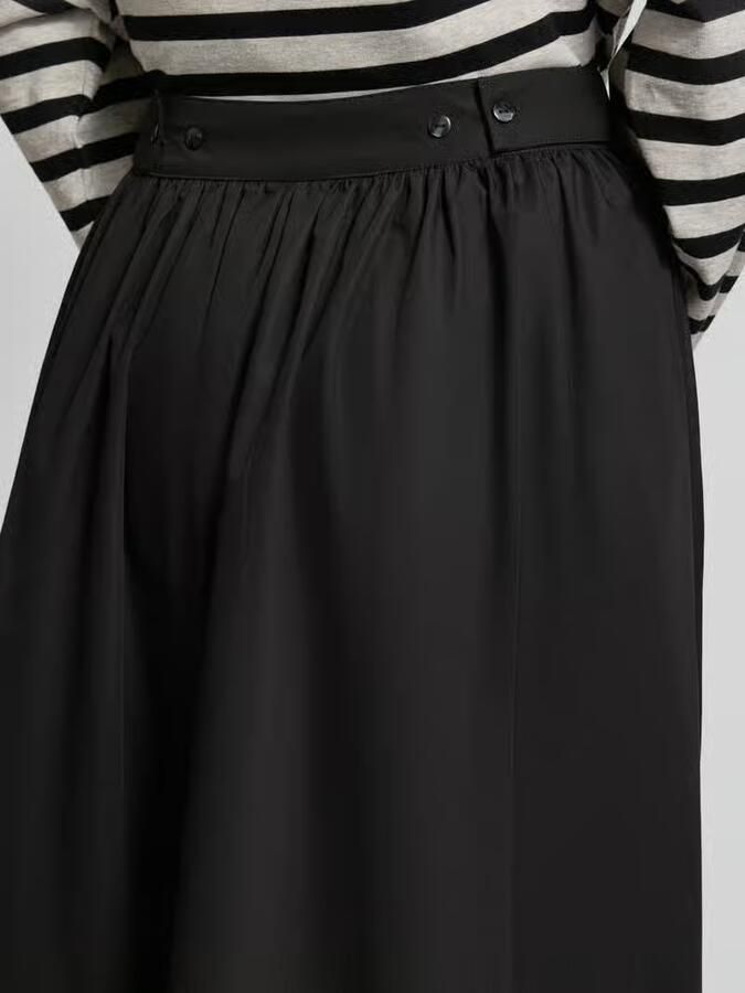 Topshop Midirok met zijwaartse ritssluiting model 'SALLY'