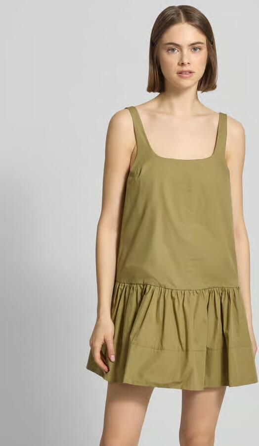 Topshop mini-jurk met vierkante hals model 'ASTA' - Foto 4
