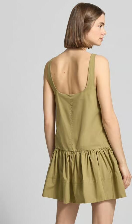 Topshop mini-jurk met vierkante hals model 'ASTA' - Foto 3