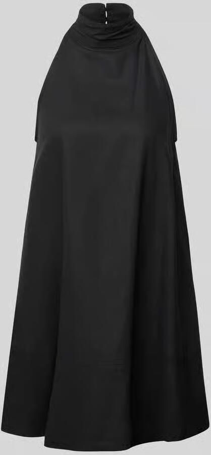 Topshop mini-jurk van linnenmix met halter model 'SARA'