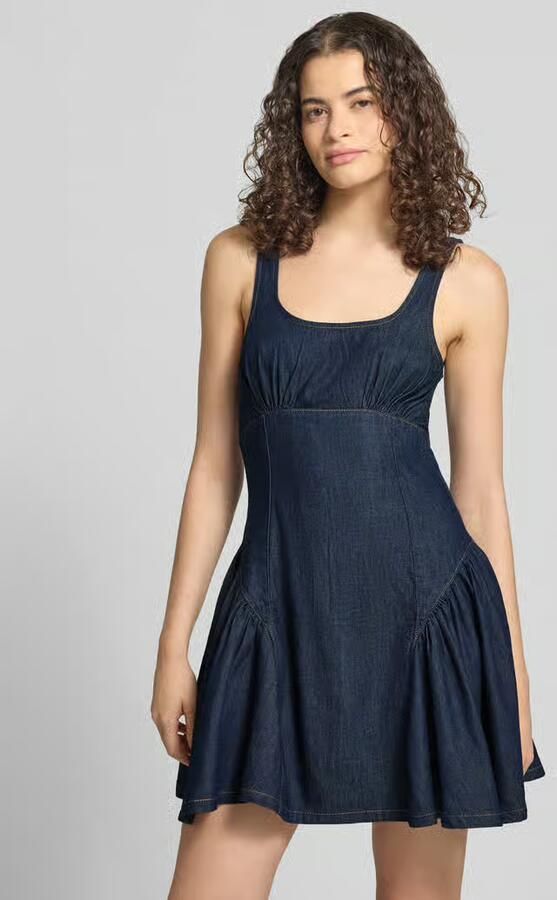 Topshop Minijurk in denim-look model 'Eva' - Foto 4