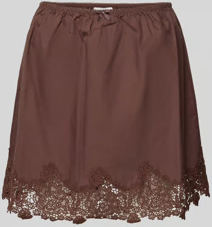 Topshop Minirok met kant model 'LANI' - Foto 2