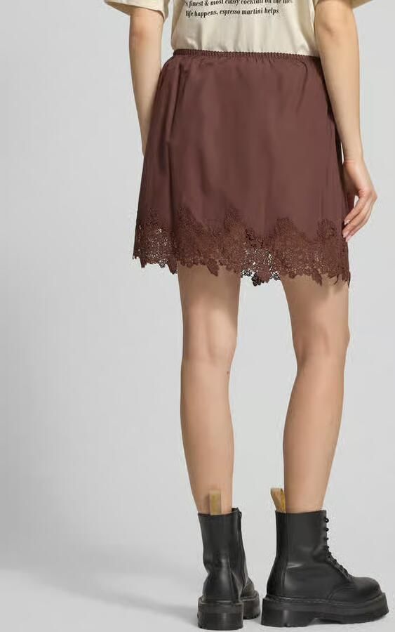 Topshop Minirok met kant model 'LANI' - Foto 3