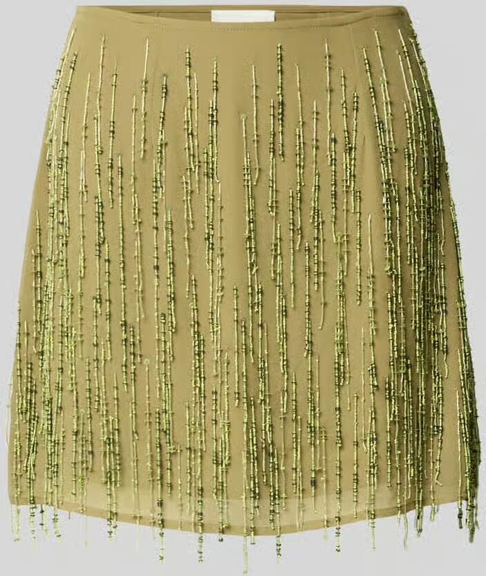 Topshop Minirok met kralen model 'RHEA' - Foto 2