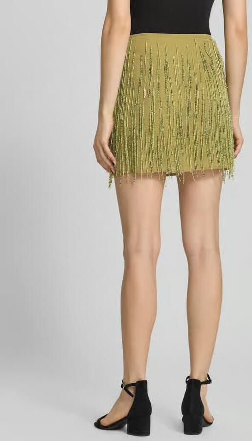 Topshop Minirok met kralen model 'RHEA' - Foto 3