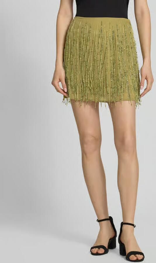 Topshop Minirok met kralen model 'RHEA' - Foto 2