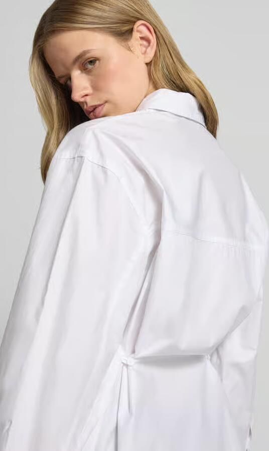 Topshop Oversized overhemdblouse met borstzak model 'Demi' - Foto 4