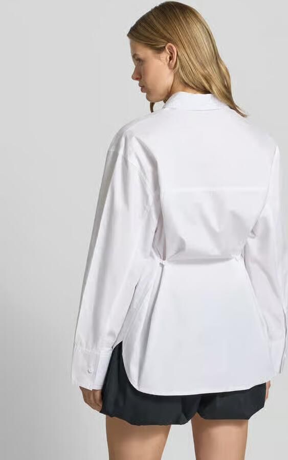 Topshop Oversized overhemdblouse met borstzak model 'Demi'
