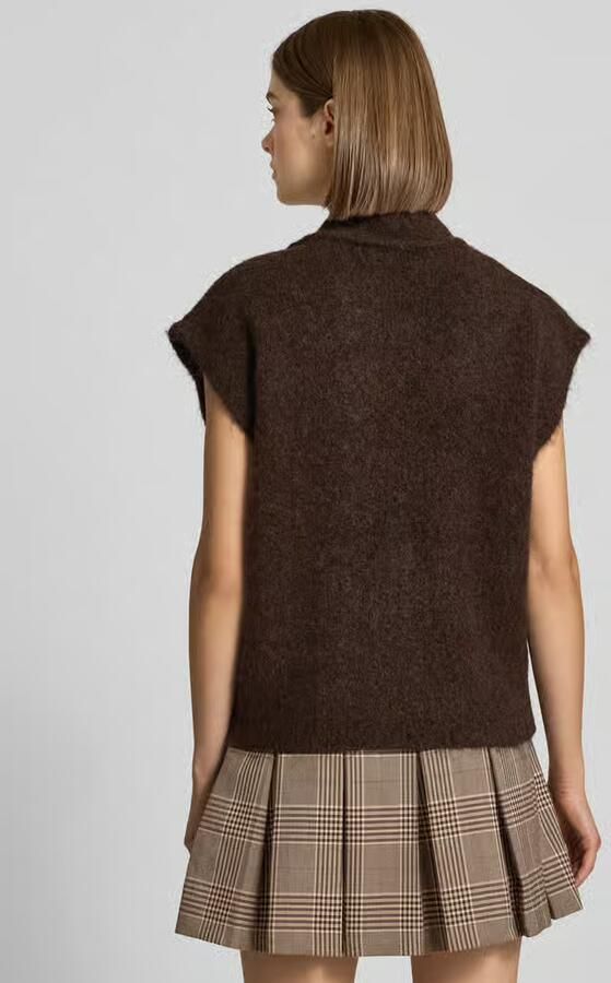 Topshop Regular Fit t-shirt met wol model 'Cassi' - Foto 2