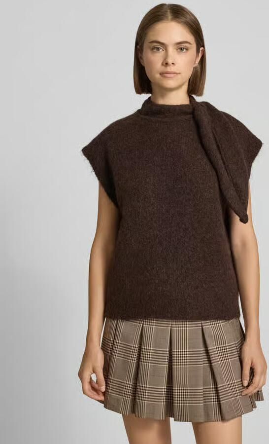 Topshop Regular Fit t-shirt met wol model 'Cassi' - Foto 3