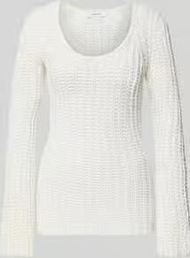 Topshop regular fit trui in gehaakte look model 'Fenja'