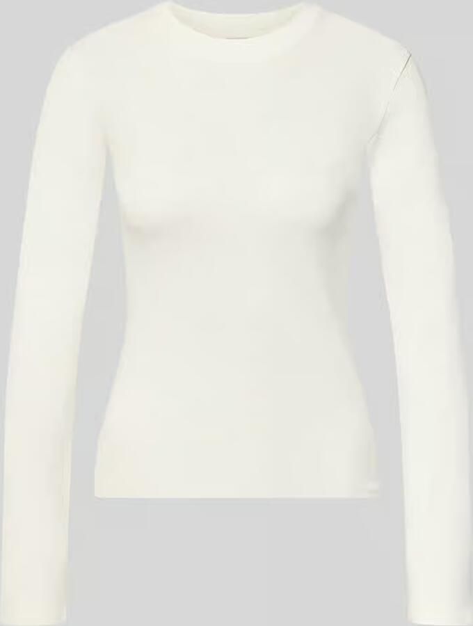 Topshop Shirt met lange mouwen met ronde hals model 'EVERYDAY' - Foto 4