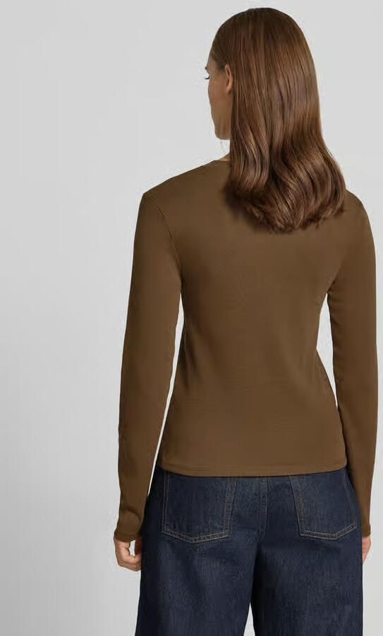 Topshop Shirt met lange mouwen met ronde hals model 'EVERYDAY' - Foto 3
