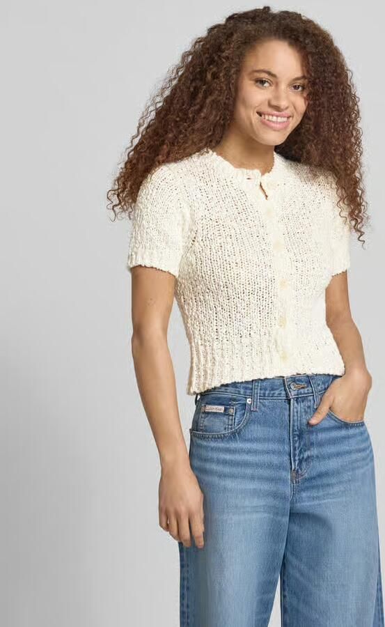 Topshop slim fit cardigan in brei-look model 'Sivy' - Foto 5