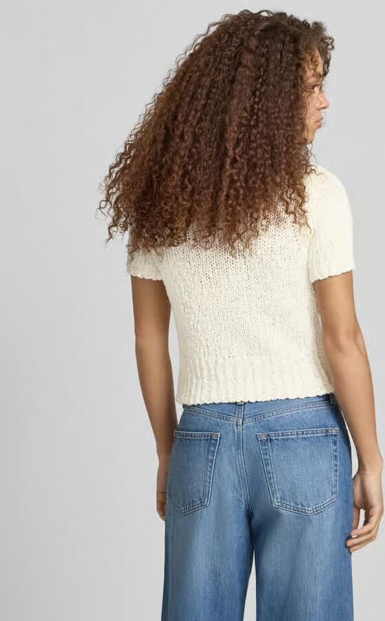 Topshop slim fit cardigan in brei-look model 'Sivy' - Foto 4