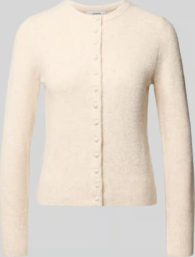 Topshop Slim fit gebreid jack met wol model 'Sia'
