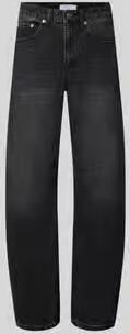 TOPSHOP Tsbarrel Hr Denim Jeans Blw Noos barrel jeans zwart - Foto 3