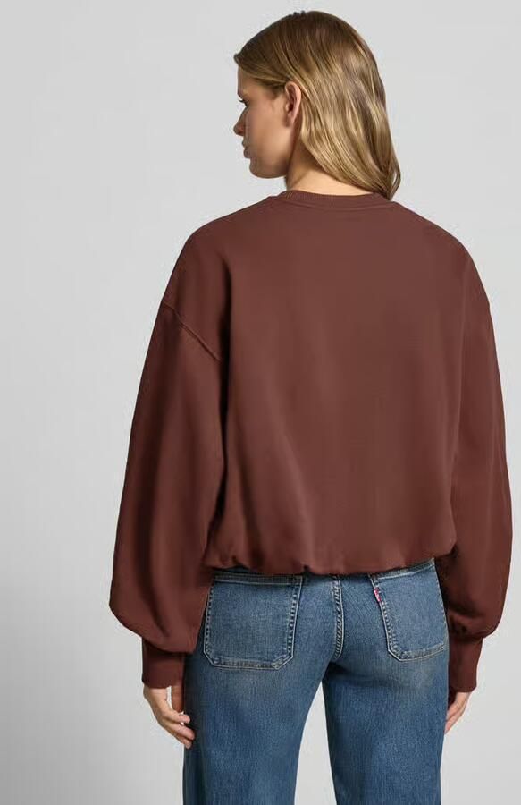 Topshop Sweatshirt met ronde hals model 'BIA' - Foto 5