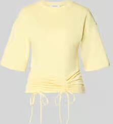 Topshop T-shirt met plooien model 'MALLE'