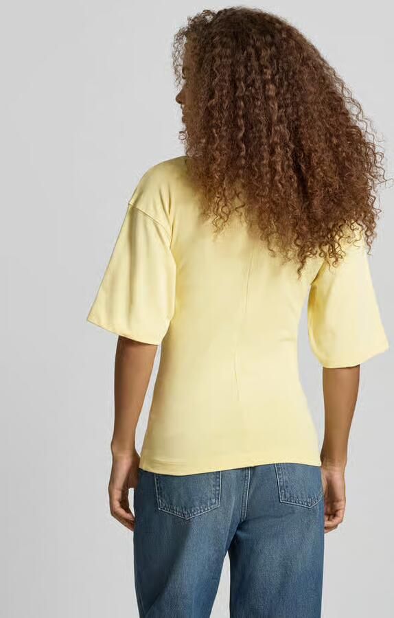 Topshop T-shirt met plooien model 'MALLE' - Foto 2