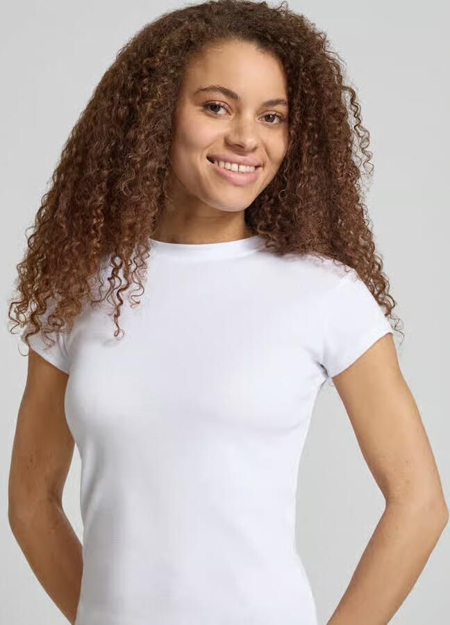 Topshop T-shirt met ronde hals model 'EVERYDAY' - Foto 4