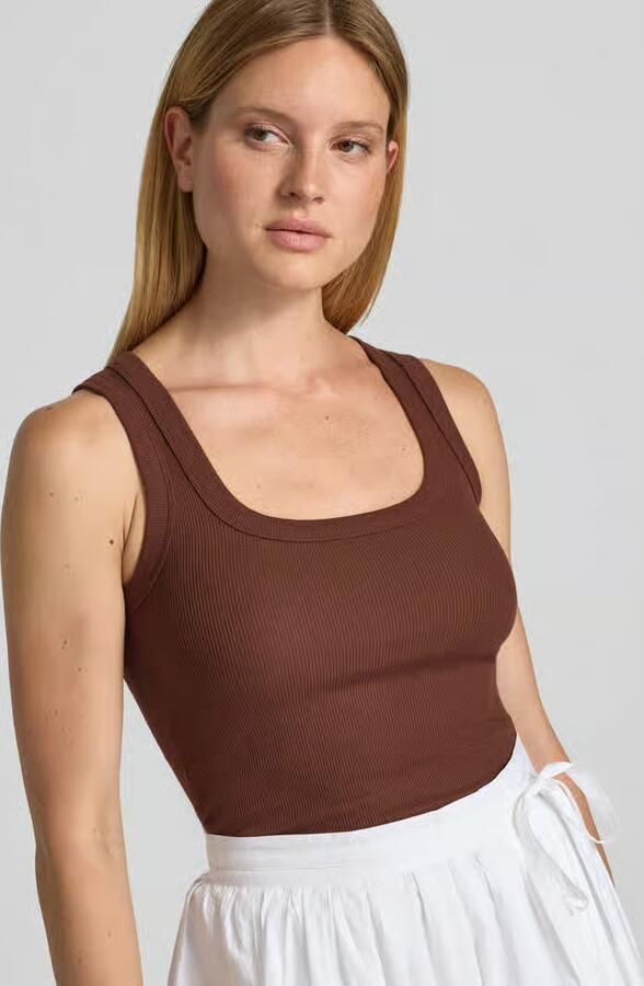 Topshop Tanktop in riblook model 'HONEY' - Foto 4