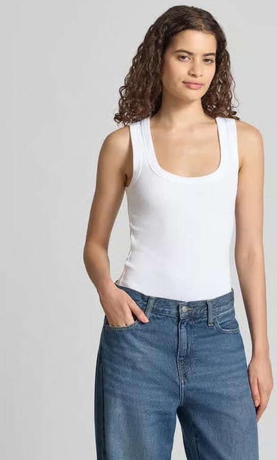 Topshop Tanktop in riblook model 'HONEY' - Foto 4
